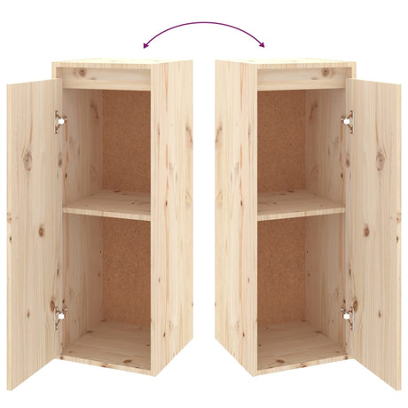 Tv Cabinets 6 Pcs Solid Wood Pine