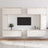 Tv Cabinets 6 Pcs Solid Wood Pine