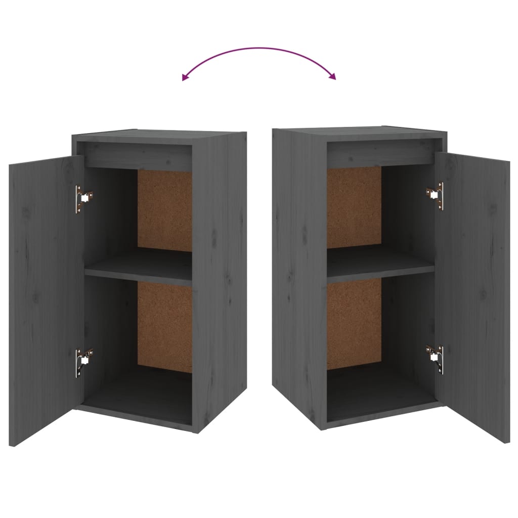 Tv Cabinets 5 Pcs Solid Wood Pine