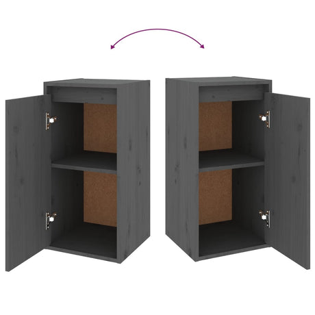 Tv Cabinets 5 Pcs Solid Wood Pine