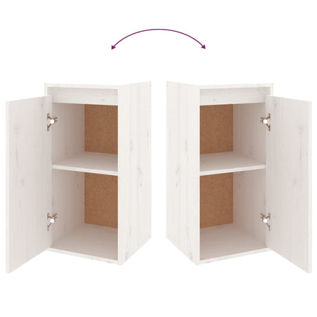 Tv Cabinets 6 Pcs Solid Wood Pine