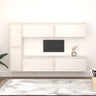 Tv Cabinets 6 Pcs Solid Wood Pine