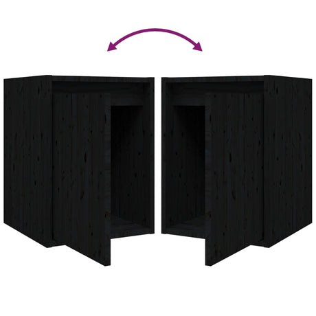 Tv Cabinets 6 Pcs Solid Wood Pine