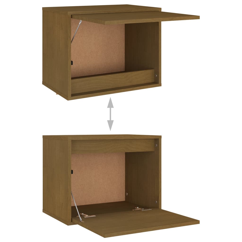 Tv Cabinets 4 Pcs Solid Wood Pine