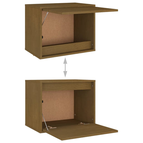 Tv Cabinets 4 Pcs Solid Wood Pine