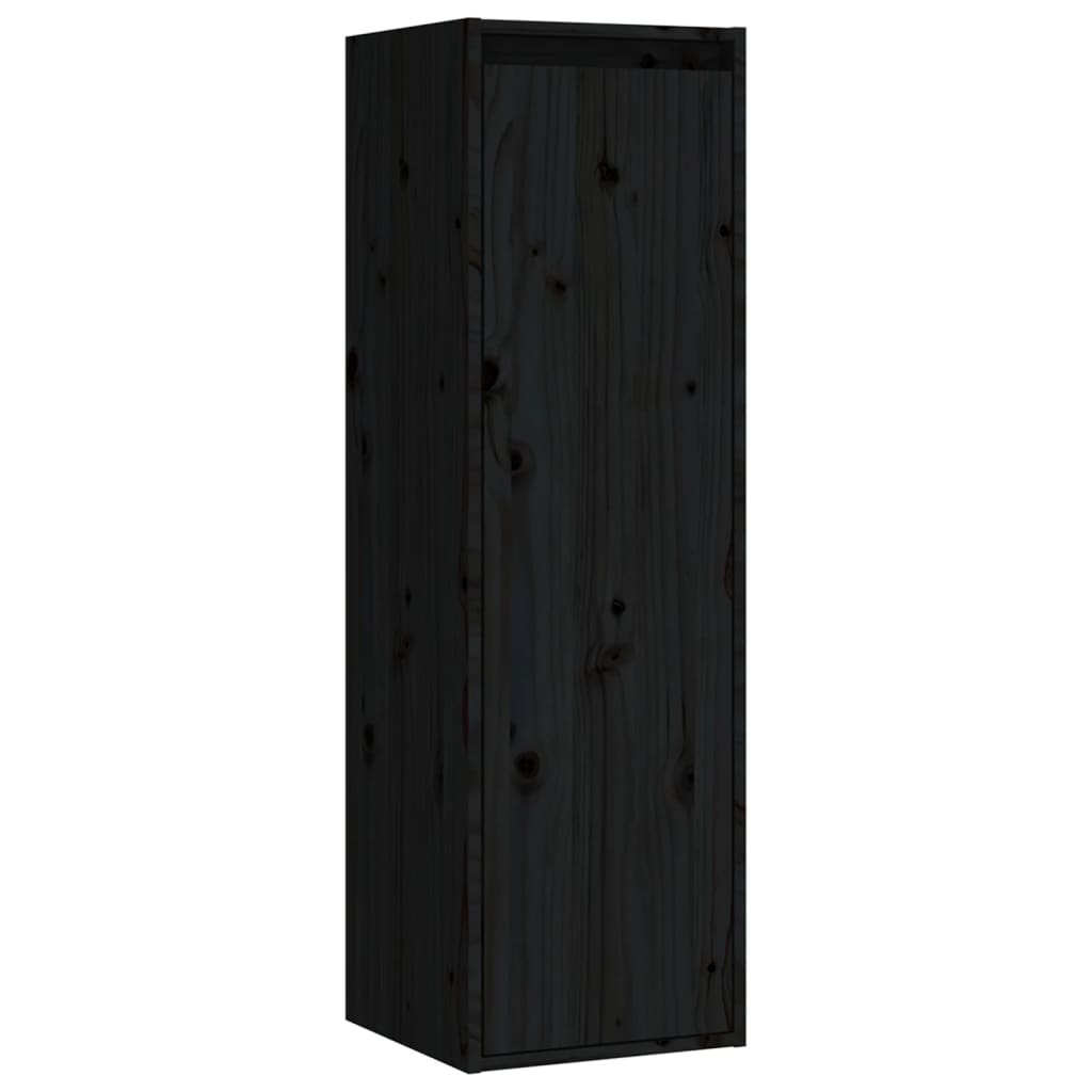 Tv Cabinets 6 Pcs Solid Wood Pine