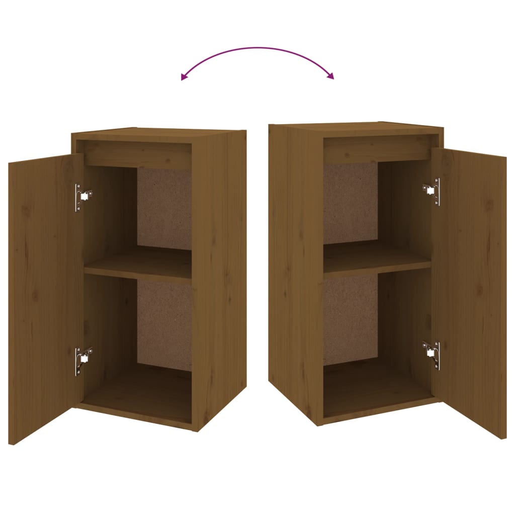 Tv Cabinets 5 Pcs Solid Wood Pine
