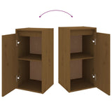 Tv Cabinets 5 Pcs Solid Wood Pine
