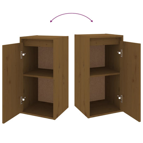 Tv Cabinets 5 Pcs Solid Wood Pine