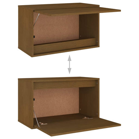 Tv Cabinets 3 Pcs Solid Wood Pine