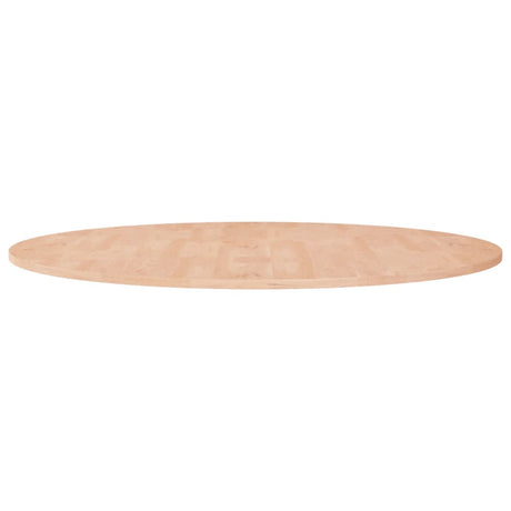Round Table Top Ø40X4 Cm Untreated Solid Wood Oak
