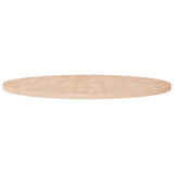 Round Table Top Ø40X4 Cm Untreated Solid Wood Oak
