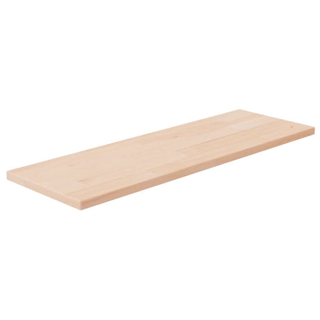 Shelf Board Untreated Solid Wood Oak