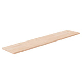 Shelf Board Untreated Solid Wood Oak