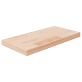 Shelf Board Untreated Solid Wood Oak
