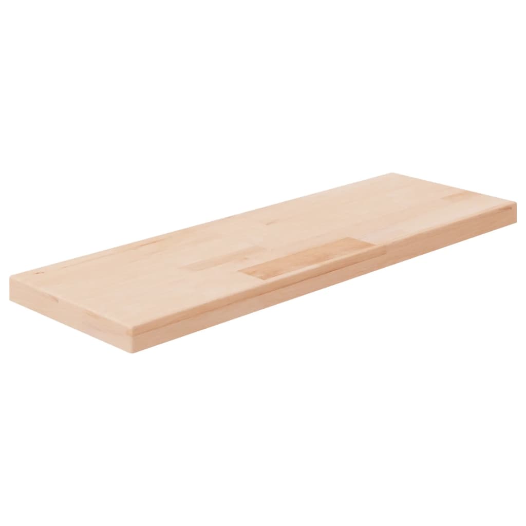 Shelf Board Untreated Solid Wood Oak