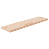 Shelf Board Untreated Solid Wood Oak