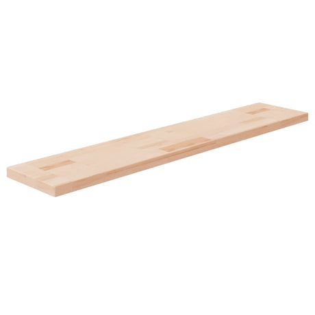 Shelf Board Untreated Solid Wood Oak