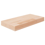 Shelf Board Untreated Solid Wood Oak