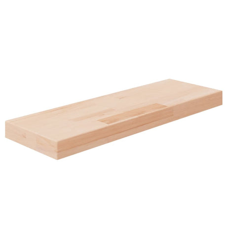 Shelf Board Untreated Solid Wood Oak