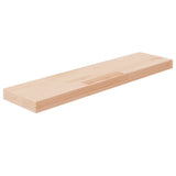 Shelf Board Untreated Solid Wood Oak