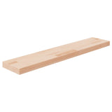 Shelf Board Untreated Solid Wood Oak