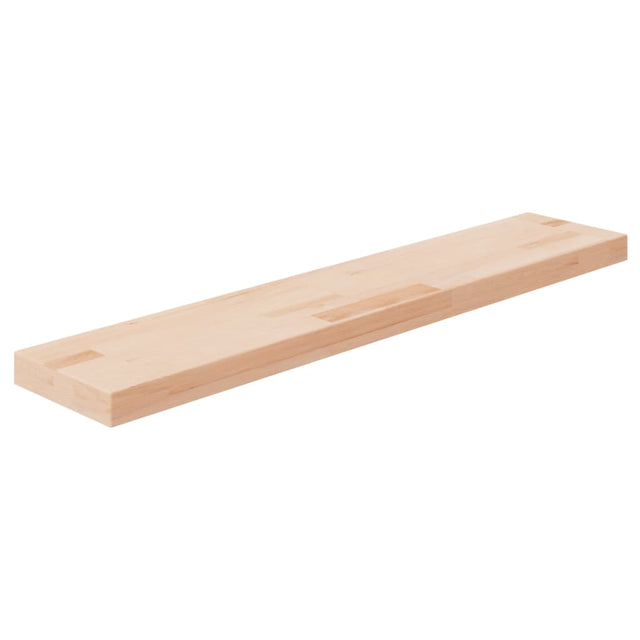 Shelf Board Untreated Solid Wood Oak