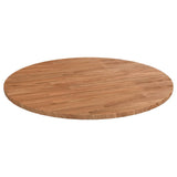 Round Table Top Ø40X4 Cm Untreated Solid Wood Oak