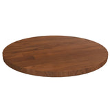 Round Table Top Ø40X4 Cm Untreated Solid Wood Oak