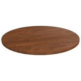 Round Table Top Ø40X4 Cm Untreated Solid Wood Oak