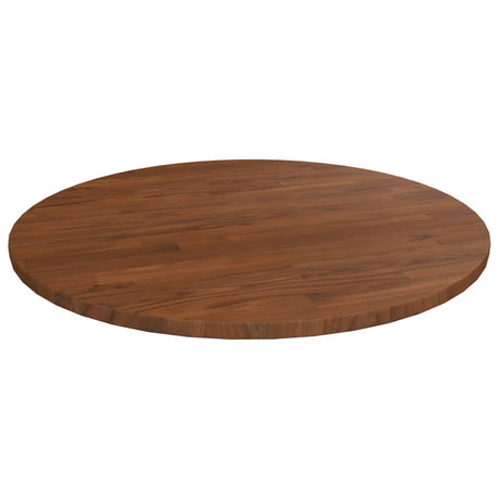 Round Table Top Ø40X4 Cm Untreated Solid Wood Oak