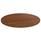 Round Table Top Ø40X4 Cm Untreated Solid Wood Oak