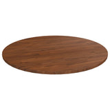 Round Table Top Ø40X4 Cm Untreated Solid Wood Oak