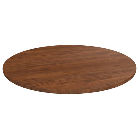 Round Table Top Ø40X4 Cm Untreated Solid Wood Oak