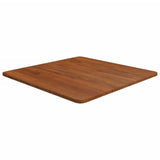 Square Table Top 40X40X4Cm Treated Solid Wood Oak