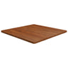 Square Table Top 40X40X4Cm Treated Solid Wood Oak