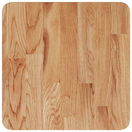 Square Table Top 40X40X4Cm Treated Solid Wood Oak