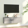 Tv Wall Cabinet 120X30X30 Cm Engineered Wood