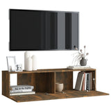 Tv Wall Cabinet 120X30X30 Cm Engineered Wood
