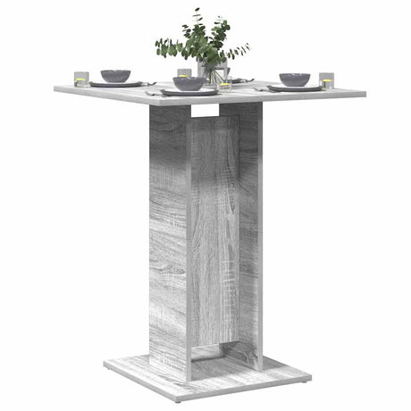 Bistro Table 60X60X75 Cm Engineered Wood