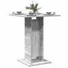 Bistro Table 60X60X75 Cm Engineered Wood