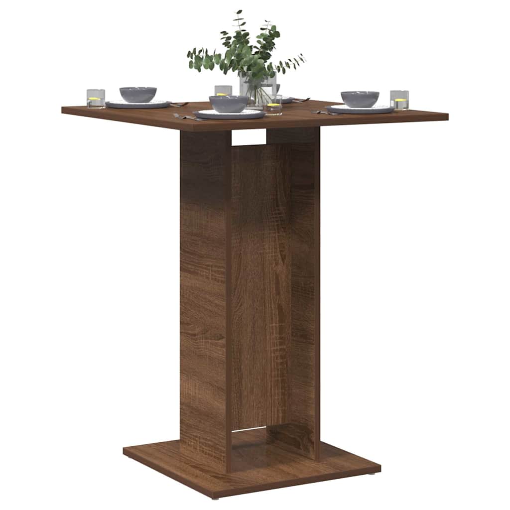 Bistro Table 60X60X75 Cm Engineered Wood