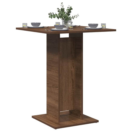 Bistro Table 60X60X75 Cm Engineered Wood