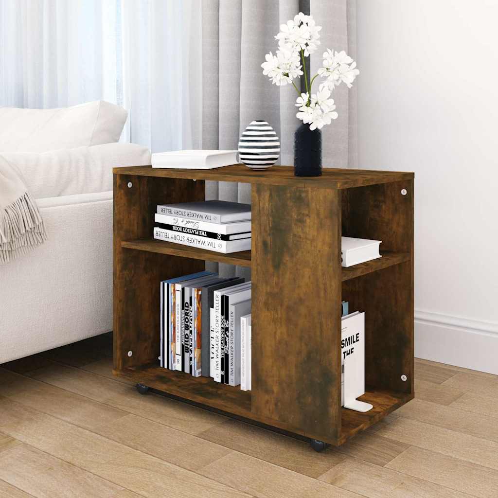 Side Table 70X35X55 Cm Engineered Wood