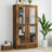 Vitrine Cabinet 82.5X30.5X Engineered Wood
