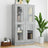 Vitrine Cabinet 82.5X30.5X Engineered Wood