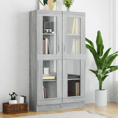 Vitrine Cabinet 82.5X30.5X Engineered Wood