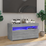 Tv Cabinet With Led Lights 60X35X40 Cm