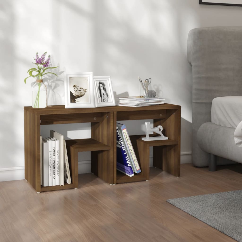 Bed Cabinet 40X30X40 Cm Engineered Wood