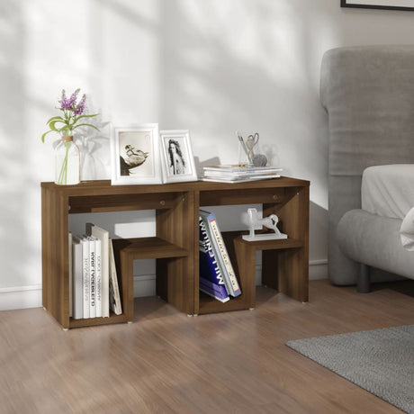 Bed Cabinet 40X30X40 Cm Engineered Wood